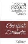 Bìa «Zarathustra đã nói như thế»