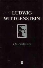 Bìa «On certainty =»